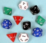 Witzigs Dice,polyhedron, pack of 10-00536