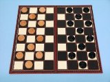 Witzigs Draughts set with folding board-00316