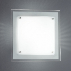 Kanpur Square Glass Wall Light Small
