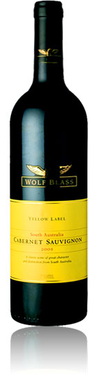 Wolf Blass Yellow Label Cabernet Sauvignon 2006 South Australia (75cl)
