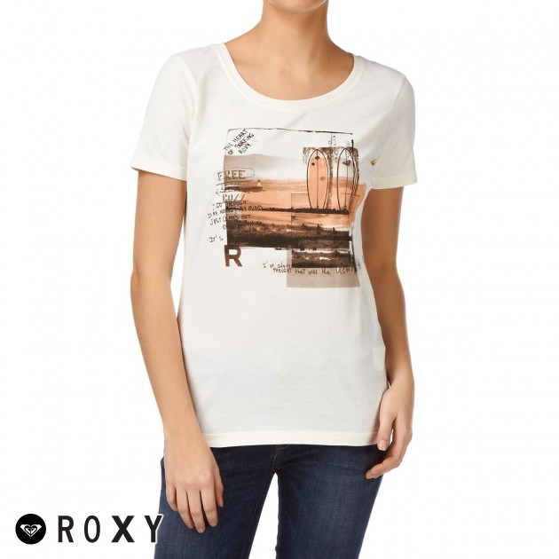 Roxy Ocean Land T-Shirt - Seaspray