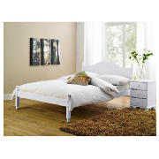 Woodbury Bed Frame White Double With Underbed