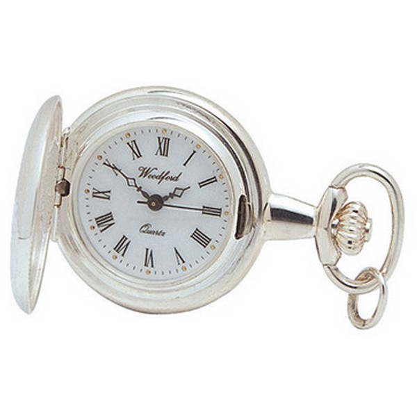 Ladies Sterling Silver Pendant Watch by Woodford