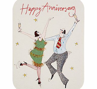 Woodmansterne Cha Cha Love Anniversary Card