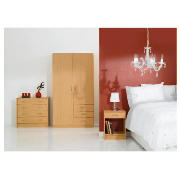 Woodstock 2 Drawer Bedside