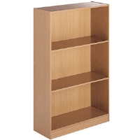 Impact 18mm Bookcase 2 shelves Oak