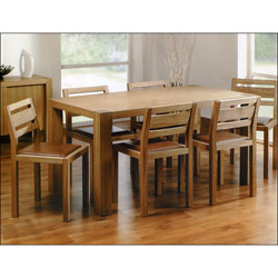 Woodways Terni - Real Oiled Oak Dining Table