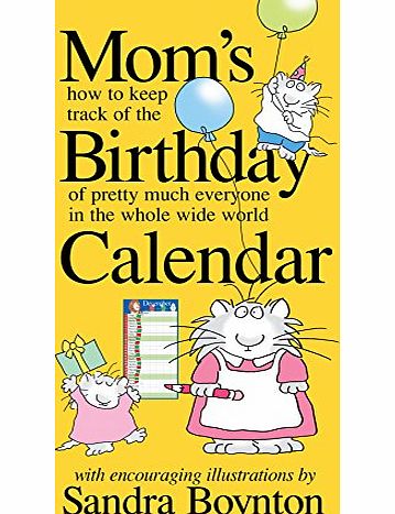 Workman Publishing Mums Birthday Calendar 2013