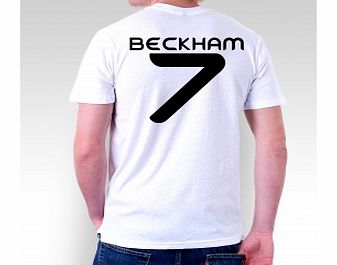 Beckham 7 White T-Shirt Large ZT