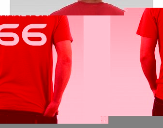 Charlton 66 Red WT T-Shirt X-Large ZT