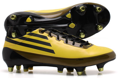 Adidas F50 adiZero TRX FG Football Boots Sun/Black/Gold