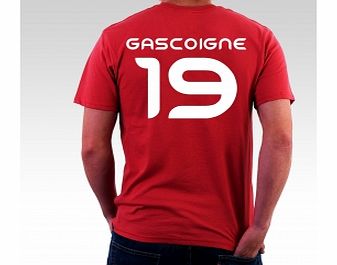 Gazza 19 Red WT T-Shirt Large ZT