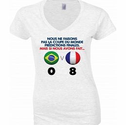 Prediction France White Womens T-Shirt