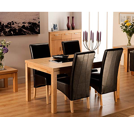 World Furniture Clearance - Milagros Rectangular Dining Table in