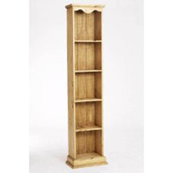 World Furniture Mexican Rustic - Slim Jim Bookcase