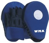 World Of Martial Arts/W.M.A Focus Boxing Pad Mitt curved Japenese PU Padded