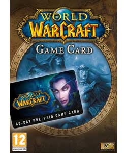 World of Warcraft St Prepaid Game Card - PC - 12 