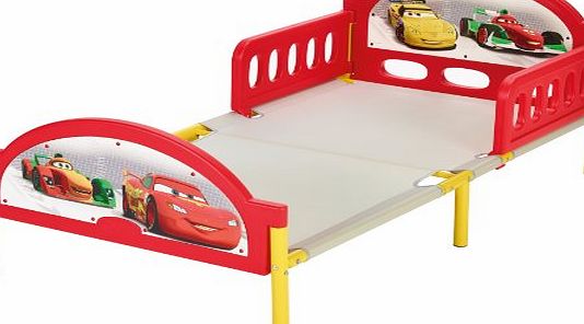 Worlds Apart 865369 Childrens Bed - Metal and Plastic - 147 x 75 x 59 cm - Red with Disney Cars Theme