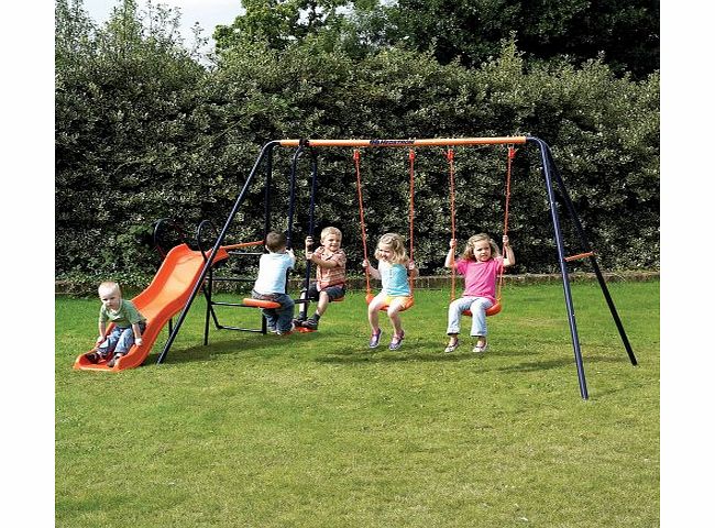 Childrens Garden Swing and Slide Set Headstrom Europa Outdoor Swing