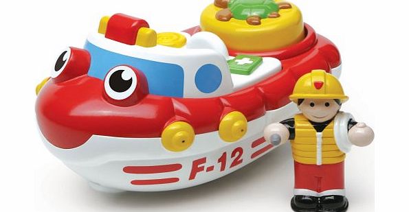 WOW Toys Wow - Fireboat Felix Super Squirting Water Toy Bath Set