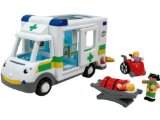 Wow - Marys Medical Rescue Friction Powered Ambulance with Push Button Wheel Chair Release