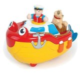 Wow - Motor Boat Murray Wind Up Bath, Water and Floor Toy