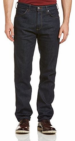 Wrangler Mens Greensboro Straight Jeans, Blue (Clean Heat), W36/L34