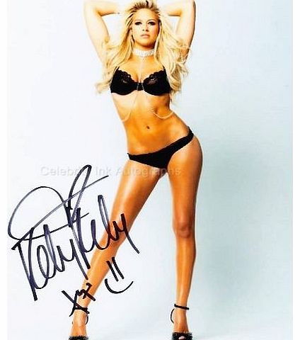 Wrestling Autographs KELLY KELLY aka Barbie Blank - WWE/ECW Wrestler GENUINE AUTOGRAPH