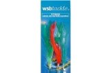 WSB Tackle 3 Hook - Coloured Cod Feathers
