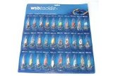 WSB Tackle 30 Assorted Spinners