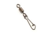 WSB Tackle Rolling Snap Swivel, Pack 100 - Size 2