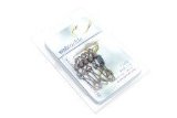 WSB Tackle Rolling Snap Swivels, Pack 5 - Size 1/0