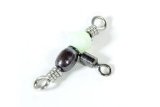 WSB Tackle Stainless Triplex Swivels, Pack 100 - Size 6