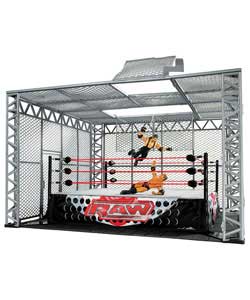 WWE The Cell Cage Official Scale Ring the Cell