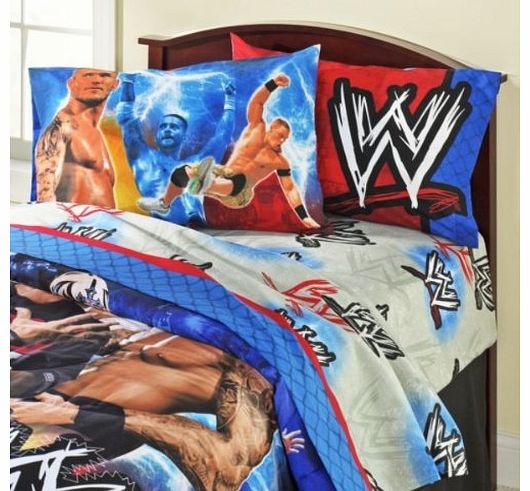 Wrestling Champions Double Bed 4-Piece Sheet Set(No duvet cover included)
