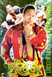 WWF The Rock Poster