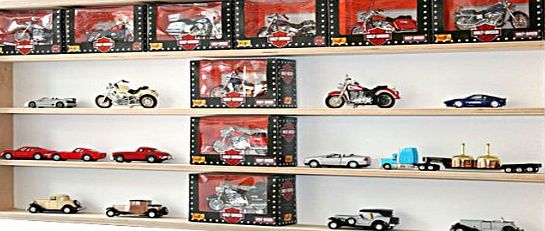 V23- Wall showcase cabinet (about: 45,27`` x 20,86`` x 3,54``) 115 cm x 53 cm x 9,5 cm show display case For collectors of small scale diecast vehicles such as Minichamps, Lledo days gone, Dinky , Corgi 