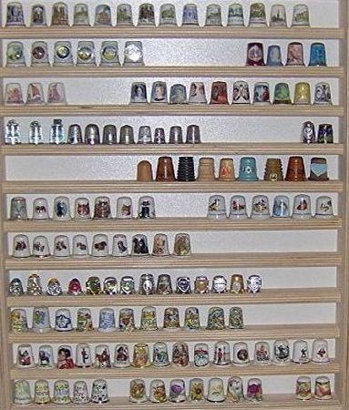 www.vitrine24.de V75- Wall showcase cabinet (about: 16,14`` x 20,47`` x 1,96``) 41 cm x 52 cm x 5 cm display show case collection thimble toy model miniature, 2 clear plexiglas sliding panes which open in both directions