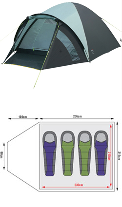 Wynnster Prairie 4 Tent