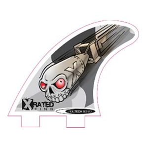 X-RATED SKULL ROCKET FIN