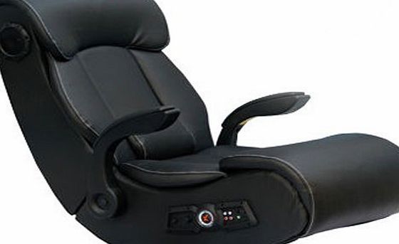 X Rocker Wireless Black Gaming Chair With Bluetooth Audio 2.1 Speakers