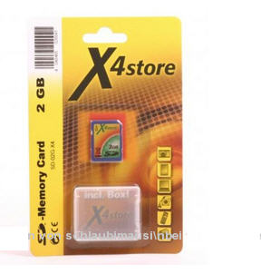 X4store SD02GX4 2GB SD Memory Card