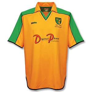 01-03 Norwich City Home shirt