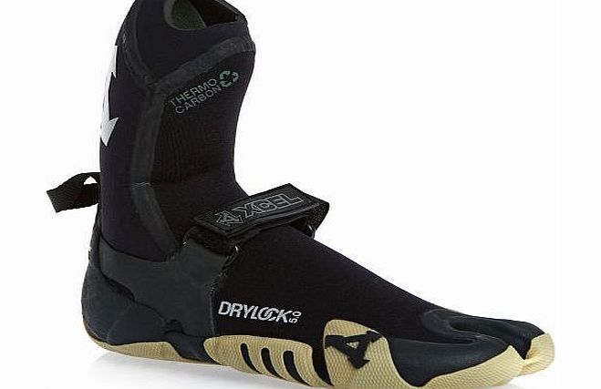 Xcel 5mm Drylock Split Toe Wetsuit Boots - Black