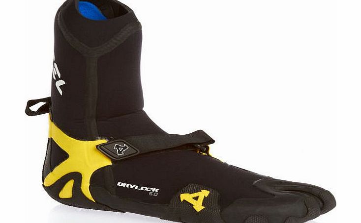 Xcel Drylock 5mm Split Toe Wetsuit Boots - Black