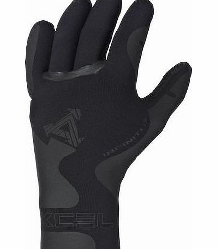 Xcel Mens Xcel Infiniti 5 Finger Wetsuit Gloves -