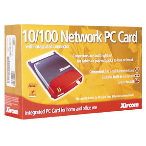 XIRCOM PC Card 10/100