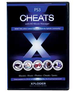 Xploder PS3 Cheats and Media Software