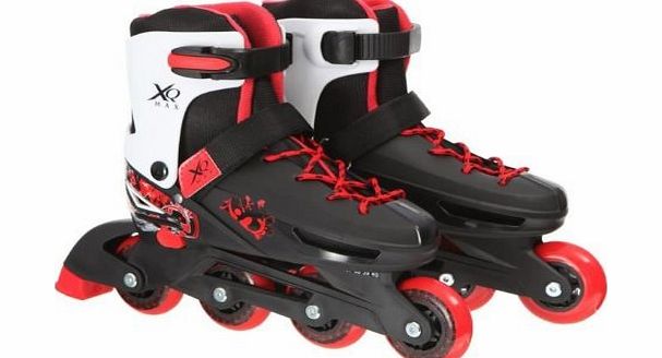 XQ Max Boys Large Roller Blades Inline Skates Adjustable from Size 4 - 7