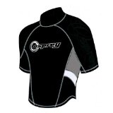 Boys OSX Osprey Wetsuit Rash Vest Black 10-12 New